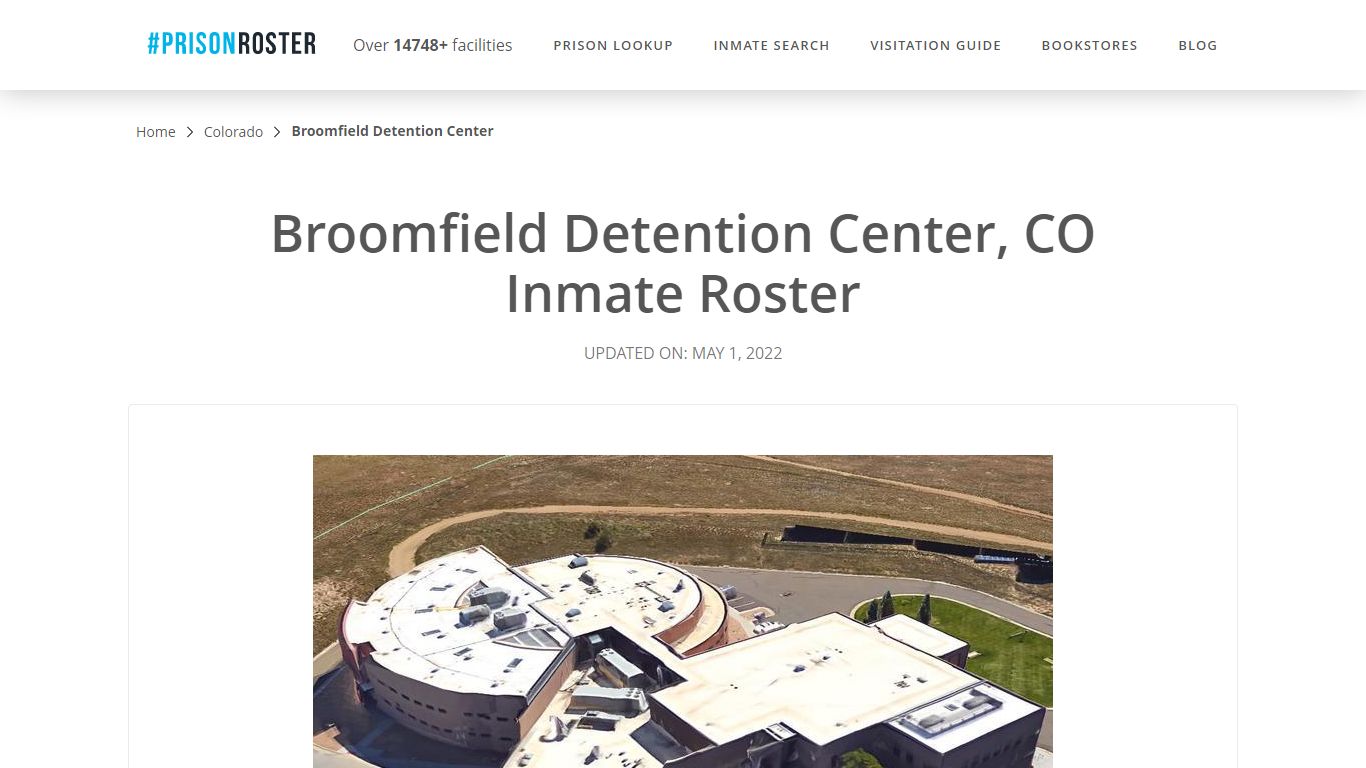 Broomfield Detention Center, CO Inmate Roster